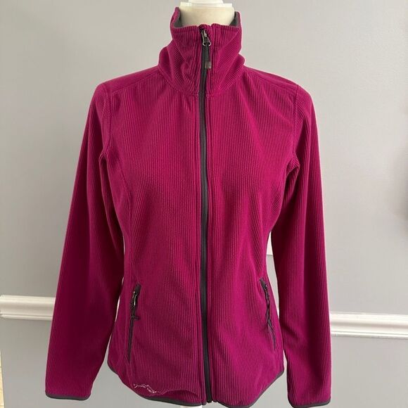EDDIE BAUER® SHERPA FLEECE FULL ZIP LADIES’ JACKET SIZE S - Picture 1 of 9